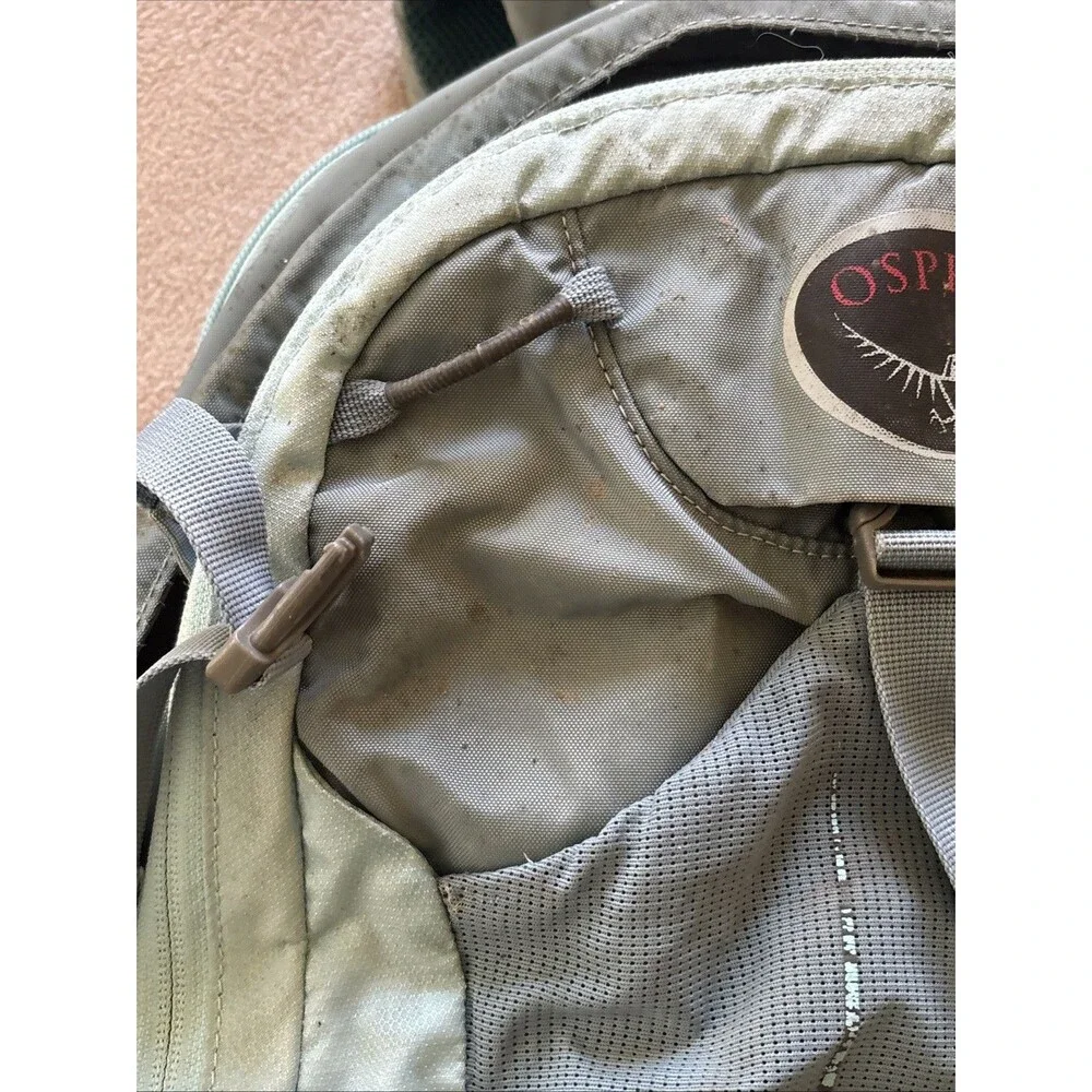 OSPREY Nova Backpack 33L Liquid Blue 24/Seven Series Hiking Laptop Bag Dirty